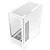 GameMax Vista White ATX Gaming Case with Tempered Glass Front and Side Panels with 3 x Dual-Ring Infinity Fans Bundled - Alternative image