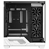 Powercool Ultra White ATX Gaming Case With Black Interior Tempered Glass Panels With 4 x PWM ARGB Fans and 9 Port PWM Hub Included - Alternative image
