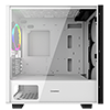 GameMax Commando MATX White 1x Side Window 1 x ARGB Velocity Fan - Alternative image
