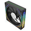 CiT Eclipse 120mm Two-Sided Infinity ARGB Black 4pin PWM PC Cooling Fan - Alternative image