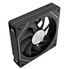 CiT Eclipse 120mm Two-Sided Infinity ARGB Black 4pin PWM PC Cooling Fan - Alternative image