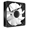 CiT Halo 120mm Infinity ARGB Black 4pin PWM PC Cooling Fan - Alternative image
