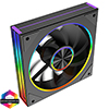 View more info on CiT Saturn Reverse 120mm ARGB Black 4pin PWM PC Cooling Infinity Fan...