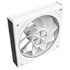 CiT Saturn Reverse 120mm ARGB White 4pin PWM PC Cooling Infinity Fan - Alternative image