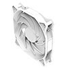 CiT Siberia 120mm RGB Rainbow White Master PC Inner-Ring Cooling Fan - Alternative image