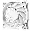 CiT Siberia 120mm RGB Rainbow White Master PC Inner-Ring Cooling Fan - Alternative image