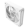 CiT Pro Lightning 120mm Three-Sided Infinity ARGB White 3pin PC Cooling Fan - Alternative image