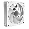CiT Pro Lightning 120mm Three-Sided Infinity ARGB White 3pin PC Cooling Fan - Alternative image