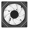 CiT Pro Storm Reverse 120mm Three-Sided Infinity ARGB Black 4pin PWM PC Cooling Fan - Alternative image