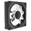 CiT Pro Storm Reverse 120mm Three-Sided Infinity ARGB Black 4pin PWM PC Cooling Fan - Alternative image