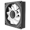 CiT Pro Storm Reverse 120mm Three-Sided Infinity ARGB Black 4pin PWM PC Cooling Fan - Alternative image