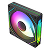 CiT Pro Storm 120mm ARGB Black PC Cooling Slave Fan - Alternative image