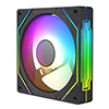 CiT Pro Storm 120mm ARGB Black PC Cooling Slave Fan - Alternative image