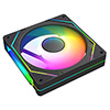 CiT Pro Storm 120mm ARGB Black PC Cooling Slave Fan - Alternative image
