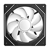 CiT Pro Storm 120mm ARGB Black PC Cooling Slave Fan - Alternative image