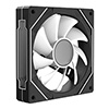 CiT Pro Storm 120mm ARGB Black PC Cooling Slave Fan - Alternative image