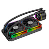 CiT Pro Glacier Watercooler 240mm Black With Display - Alternative image