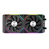 CiT Pro Glacier Watercooler 240mm Black With Display - Alternative image