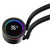 CiT Pro Saturn Watercooler 360mm Black With Display - Alternative image