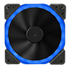 View more info on Unbranded Halo Dual Ring 22 LED 120mm Blue Fan...