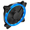   OEM Blue Ring 12cm Fan 4pin Molex 3pin White Box - Alternative image