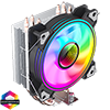 View more info on GameMax Ice Blade CPU Cooler With 120mm PWM ARGB Infinity Fan 4 x 6mm Heat Pipes TDP 190W...