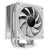 GameMax Ice Force White CPU Cooler With 120mm FN12A-C8I PWM ARGB Infinity Fan 4 x 6mm Heat Pipes TDP 200W - Alternative image