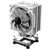 GameMax Ice Force White CPU Cooler With 120mm FN12A-C8I PWM ARGB Infinity Fan 4 x 6mm Heat Pipes TDP 200W - Alternative image