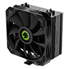 GameMax Sigma 540 Pure Black CPU Cooler With 130mm PWM Black Fan 4 x 6mm Heat Pipes TDP 200W - Alternative image