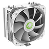 GameMax Sigma 540 Pure White CPU Cooler With 130mm PWM White Fan 4 x 6mm Heat Pipes TDP 200W - Alternative image