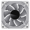 GameMax FN12A-C8I-R 120mm Infinity ARGB White 4pin PWM Reversible Fan Blades Cooling Fan - Alternative image