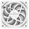 GameMax FN12A-C8I-R 120mm Infinity ARGB White 4pin PWM Reversible Fan Blades Cooling Fan - Alternative image