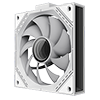 GameMax FN12A-S3I 3-Pack 120mm Infinity ARGB White 4pin PWM Linked Cooling Fans - Alternative image