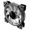 GameMax Infinity 120mm ARGB Dual-Ring Black Fan - Alternative image