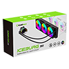 GameMax Iceburg 360mm White AIO ARGB Water Cooler - Alternative image