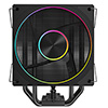 Powercool Typhoon Black ARGB CPU Cooler With Display TDP 240W - Alternative image