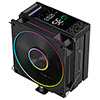 Powercool Typhoon Black ARGB CPU Cooler With Display TDP 240W - Alternative image