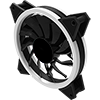 GameMax Velocity 12cm ARGB Fan Bulk 3pin MF Aura Header 3pin  4pin Power - Alternative image