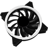 GameMax Velocity 12cm ARGB Fan Bulk 3pin MF Aura Header 3pin  4pin Power - Alternative image