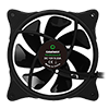 GameMax Mirage Rainbow RGB 120mm Fan 5V Addressable 3pin Header & 3pin M/B  - Alternative image