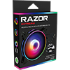 GameMax Razor Extreme ARGB 3pin Fan Retail Box - Alternative image