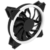 GameMax Velocity 12cm RGB Fan Bulk 4pin M&F Aura Header 3pin Power - Alternative image