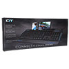 CiT Connect Keyboard 7 Colour LED Phone Rest and USB Hub - Alternative image