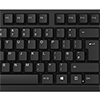 CiT KB-2106C USBPS2 Combo Keyboard Black - Alternative image