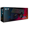 CiT Rainbow Keyboard Mouse  Headset Combo - Alternative image