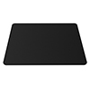   Black Mouse Mat 450 x 400 x 3mm in Cellophane Bag - Alternative image