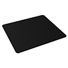   Black Mouse Mat 450 x 400 x 3mm in Cellophane Bag - Alternative image