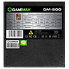 GameMax GM500 500w 80 Plus Bronze Modular Power Supply - Alternative image