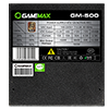 GameMax GM500 500W 80 Plus Bronze Semi-Modular Power Supply - Alternative image