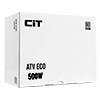 CiT ATV Eco Bronze 500W 230V 12cm Fan APFC Power Supply - Alternative image